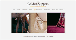 Desktop Screenshot of goldenslippers.org